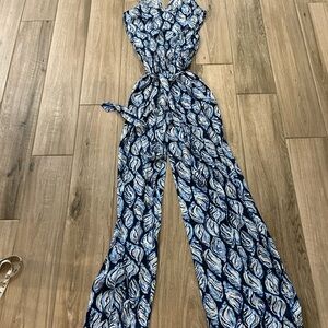 Lilly Pulitzer Blue and Cream jumper